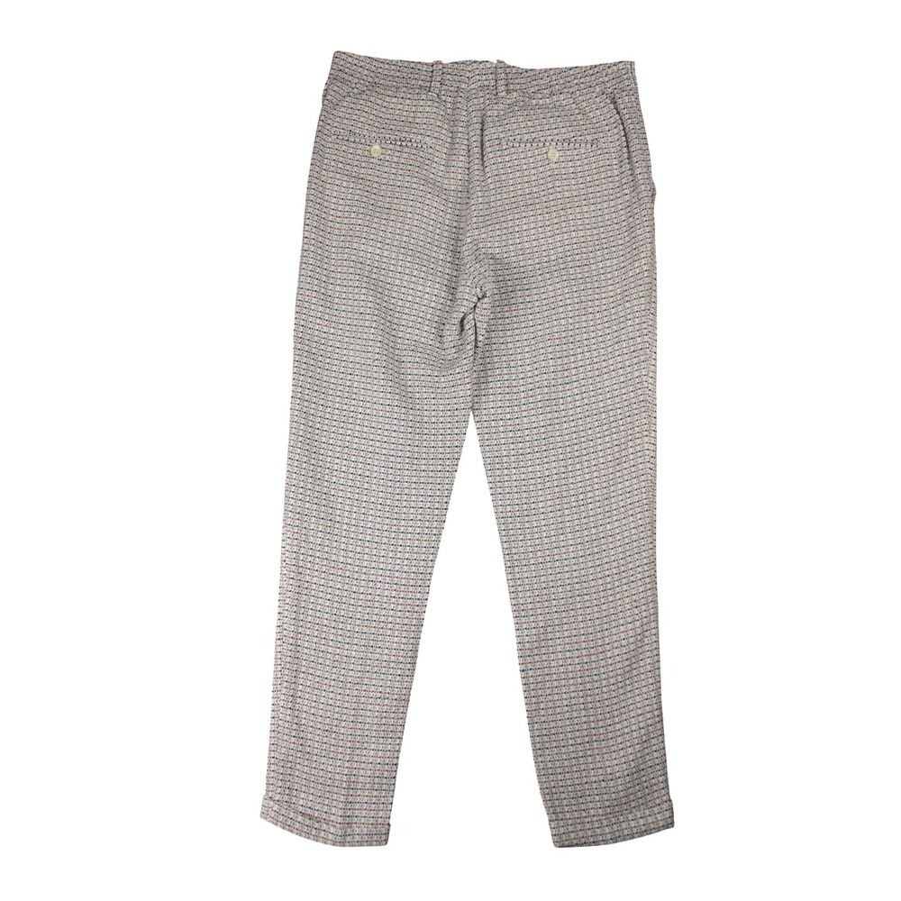 Scotch & Soda Blake Slim Pleated Woven Trousers Textured Neutral 31x32 - Picture 4 of 12